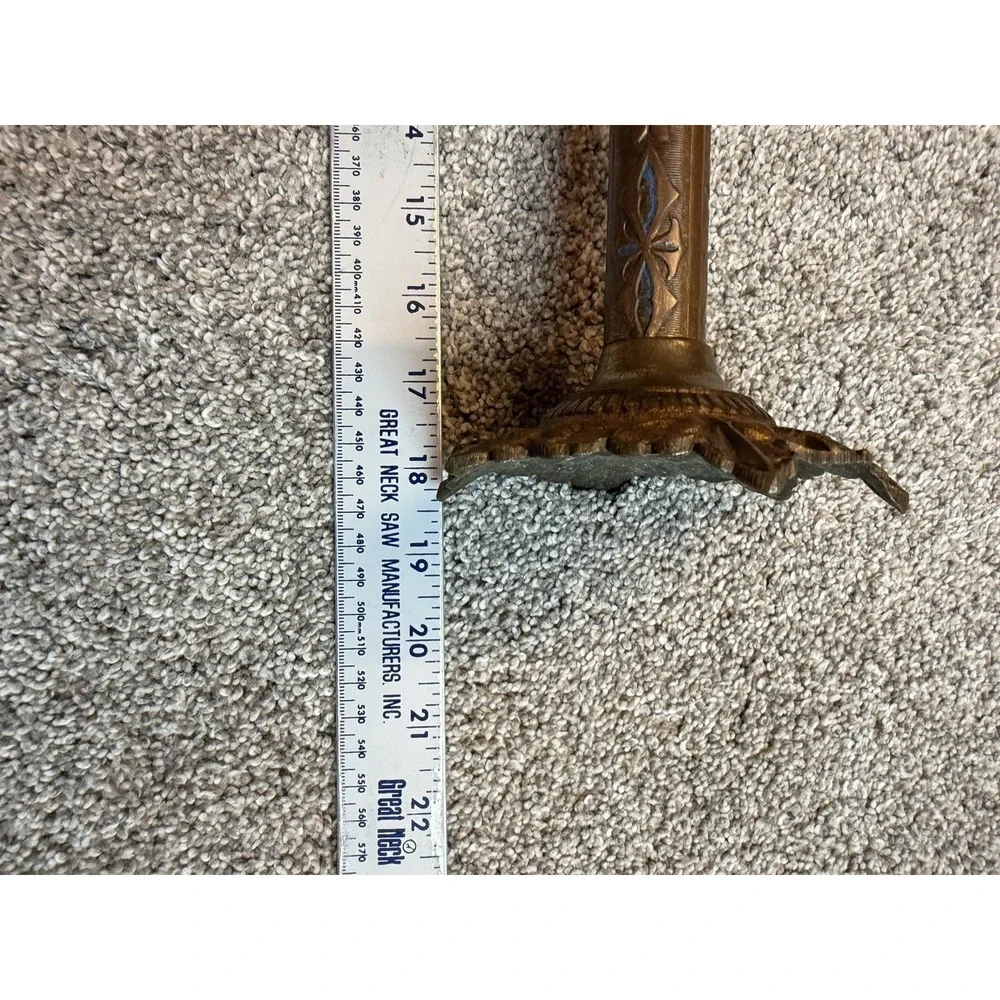Antique Church Candlestick 18